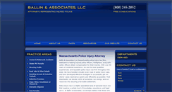 Desktop Screenshot of policeinjury.com